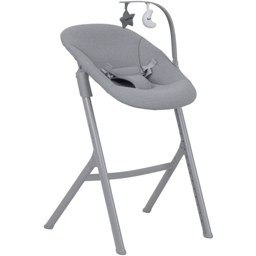 Стульчик для кормления Carrello Sidney 3 in 1 Stone Grey + 4 уровня регулировки высоты (CRL-8405/1 Stone Grey): Материал пластик