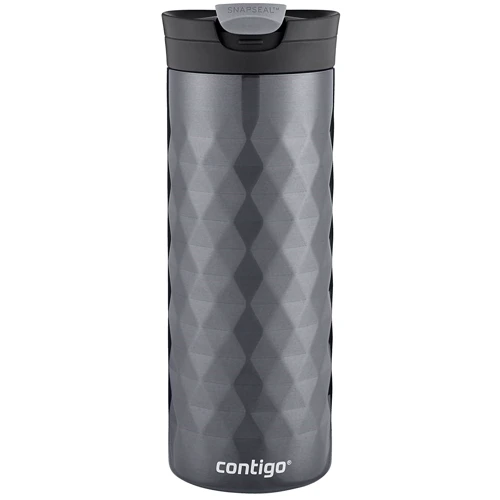 Термокружка Contigo Kenton SnapSeal Stainless Steel Travel Mug 591 мл Gunmetal: Виробник Contigo
