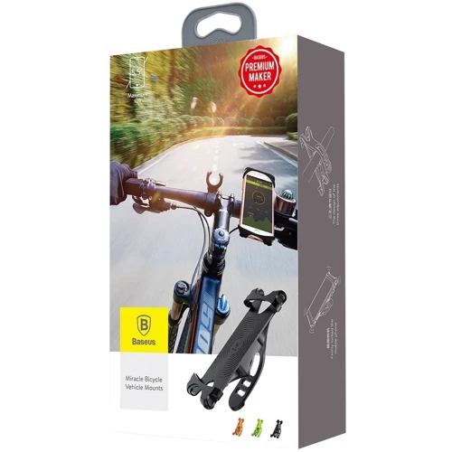 Держатель Baseus Bike Holder Miracle Black (SUMIR-BY01)