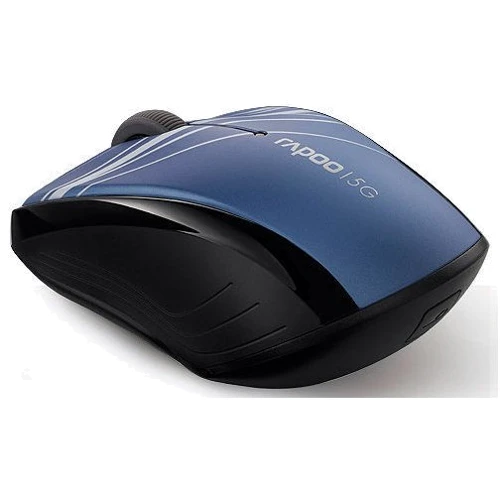 Мишка RAPOO 3100p wireless оптична, синя: Тип сенсора оптичний