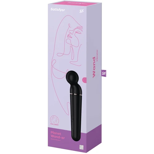 Вибромассажер Satisfyer Planet Wand-er Black/Rosegold