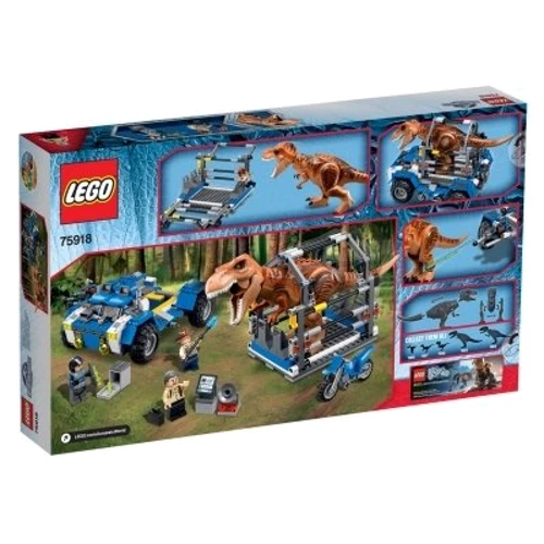 Конструктор LEGO Jurassic World Охотник на Тираннозавров (75918): Количество деталей, шт. 520