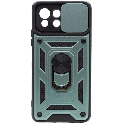 Чехол для телефонов Mobile Case Camshield Serge Magnetic Ring Green for Xiaomi Mi 11 Lite / Mi 11 Lite 5G: Совместимость Xiaomi Mi 11 Lite / Mi 11 Lite 5G