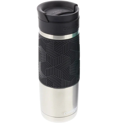 Термокружка Contigo Metra Transit (470 мл) Stainless Steel Black фото 2