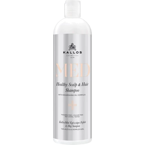 Kallos Cosmetics MED Healthy Scalp & Hair Shampoo Питательный шампунь для волос и кожи головы 500ml