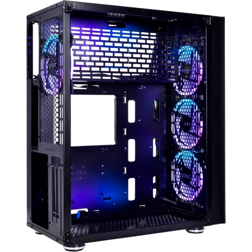Корпус QUBE TITAN ARGB Black (TITAN_AJ88ARGB): Типорозмір Midi-Tower