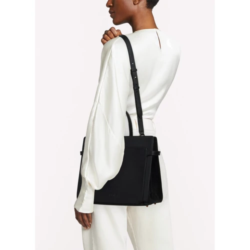 Женская сумка тоут Furla Narciso М Tote черная (WB00458BX0392O6000): Тип ручки Со съемным ремнем, Плечевой ремень, Короткая ручка