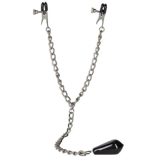Зажимы для сосков с подвеской CalExotics Weighted Nipple Clamps