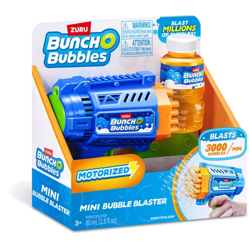 Игровой набор Bunch O Bubbles серии Mini S1 - Бластер с мыльными пузырями (11347) фото 2