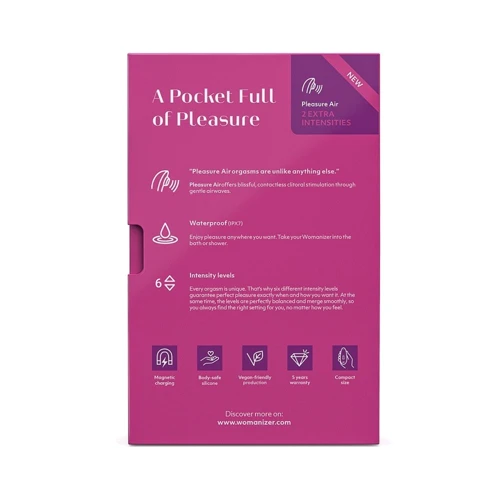 Вакуумный клиторальный стимулятор Womanizer Starlet 3 Pink