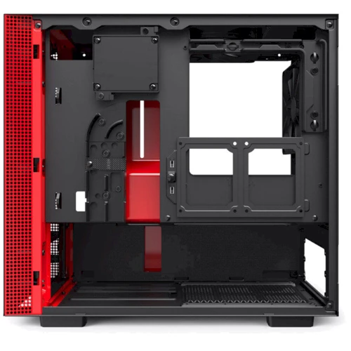 Корпус NZXT H210i Matte Black / Red (CA-H210I-BR) фото 6