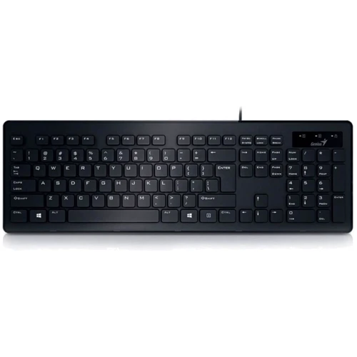 Клавиатура Genius SlimStar 130 USB (31300714106): Подключение проводное