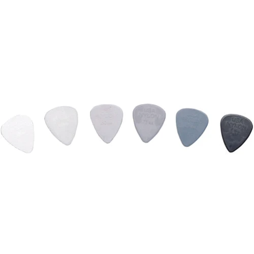Медиатор Набор медиаторов DUNLOP 4410 NYLON STANDARD CABINET: Форма медиатора Standard