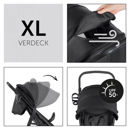 Візок прогулянковий Hauck Rapid 4D Air Black (14848-8): Можливість встановлення люльки нет
