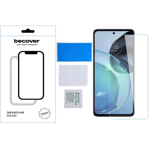 Аксессуар для смартфона BeCover Tempered Glass 3D Crystal Clear for Motorola Moto G52/G82 (709736)