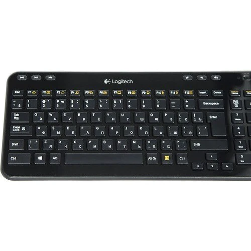Клавиатура Logitech Wireless Keyboard K360 (920-003095): Количество клавиш 110