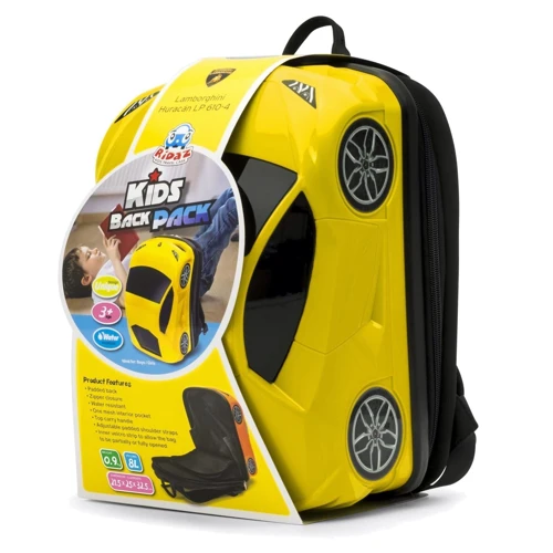 Рюкзак машинка Ridaz Lamborghini backpack (91101W-YELLOW) фото 10