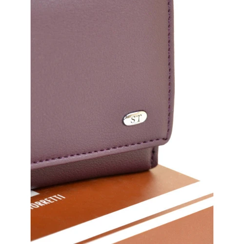 Женский кошелек Sergio Torretti фиолетовый (29721 dark-purple): Пол Женский