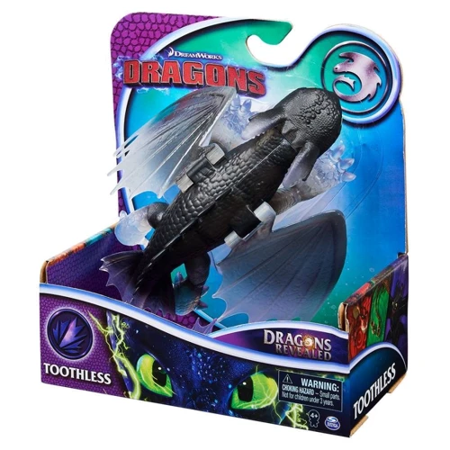 Коллекционная фигурка Spin Master Dragons Как приручить дракона 3 2021 Беззубик с механической функцией 18 см (SM66620/4837): Пол Унисекс