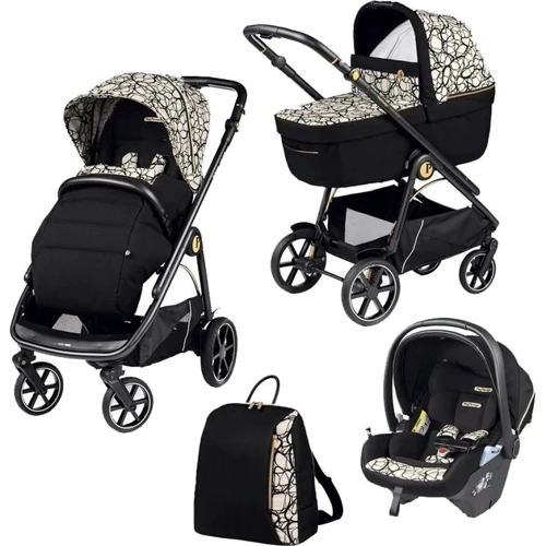 Коляска 3 в 1 Peg-Perego Veloce Grafic Gold Lounge (PACK-VEL31LG000002)