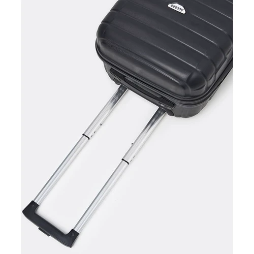Валіза Ricco Grande M black (T15003black-M): Тип ручки Телескопическая ручка, Короткая ручка