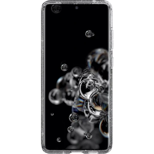 Чохол для телефона Spigen Liquid Crystal Glitter Crystal Quartz (ACS00710) for Samsung G988 Galaxy S20 Ultra: Колір прозорий
