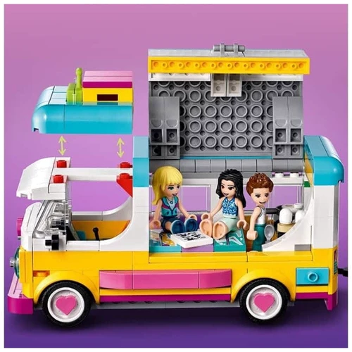 LEGO Friends Лесной дом на колесах и парусная лодка (41681) фото 5