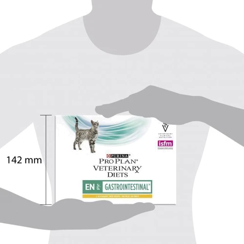 Влажный корм Pro Plan Veterinary Diets EN Gastrointestinal с курицей 10x85 г (7613035983229): Вес упаковки 0.850 кг