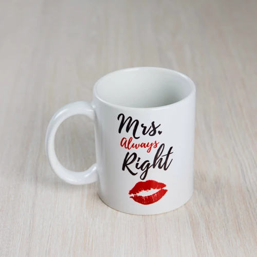 Чашка Mrs. Right фото 2