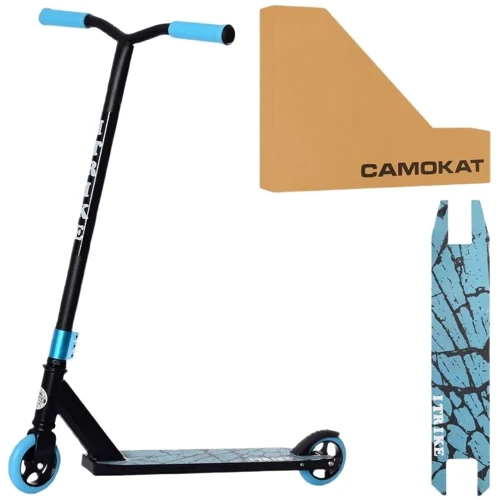 Самокат трюковый iTrike голубые (SR 2-066-5-B2)