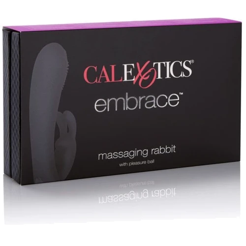 Вибромассажер Embrace Massaging Rabbit 14x3.25 см, розовый