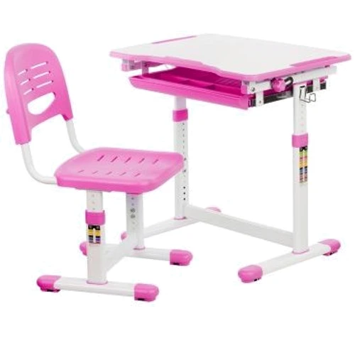 Комплект парта + стільчик STR B201EDU-PINK: Вік дитини від 5-ти років