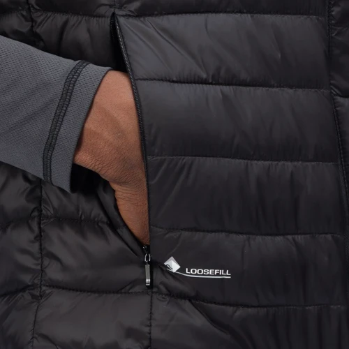 Жилет Regatta Hillpack B/W RMB112-800 50 чорний утеплений демісезонний: Довжина рукава Без рукава