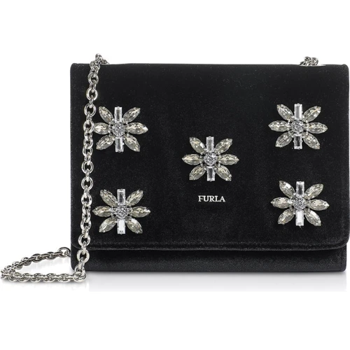 Женская сумка кросс боди Furla Viva Mini Pochette черная (1045832)