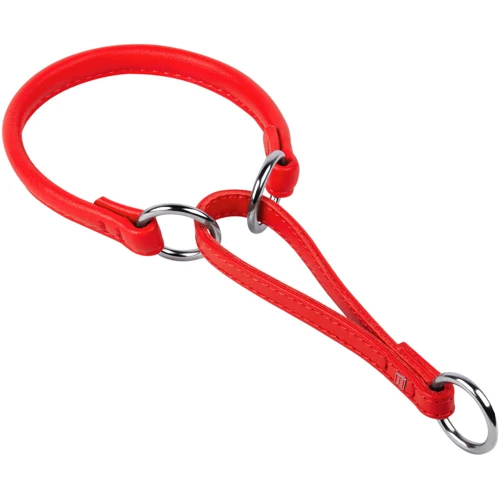 Ошейник-удавка WAUDOG Glamour 8 мм 32-40 см красный (75493)