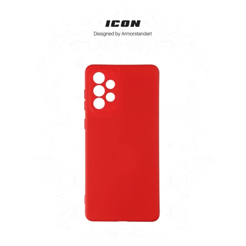 Чехол для телефонов ArmorStandart ICON Case Camera cover Red for Samsung A736 Galaxy A73 5G (ARM61663): Пленка в комплекте нет