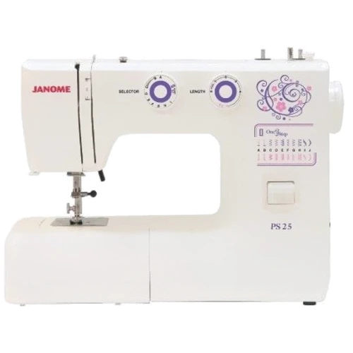 Швейна машина Janome PS-25: Максимальна ширина строчки, мм 5