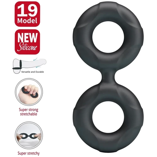 Кільце ерекційне LYBAILE Crazy Bull №19 - Radwan super soft silicone (BI-210364)