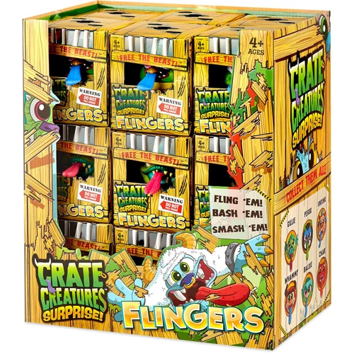 Інтерактивна іграшка Crate Creatures Surprise! Серії Flingers - Флі (551805-F)