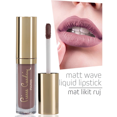 Pierre Cardin Matt Wave Liquid Lipstick Cappuccino Помада для губ 5 ml: Вид Губная помада
