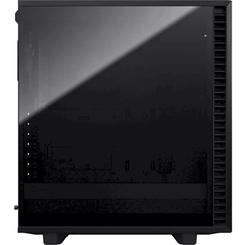 Корпус Fractal Design Define 7 Compact Dark Tempered Glass (FD-C-DEF7C-02): Матеріал передній панелі алюміній