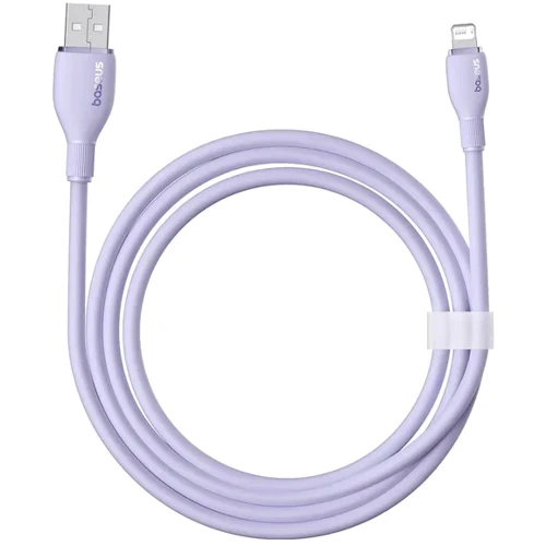 Кабель Baseus USB Cable to Lightning Pudding Series Fast Charging 2.4A 2m Nebula Purple (P10355700511-01) фото 5
