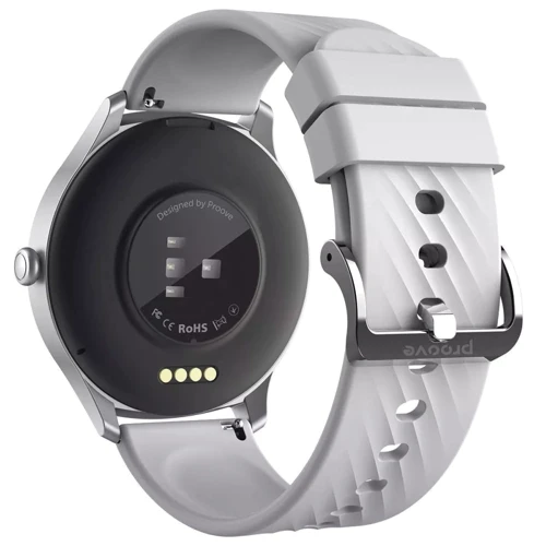 Смарт-годинник Proove Harmony Silver: Дисплей 1.43" AMOLED (466x466)