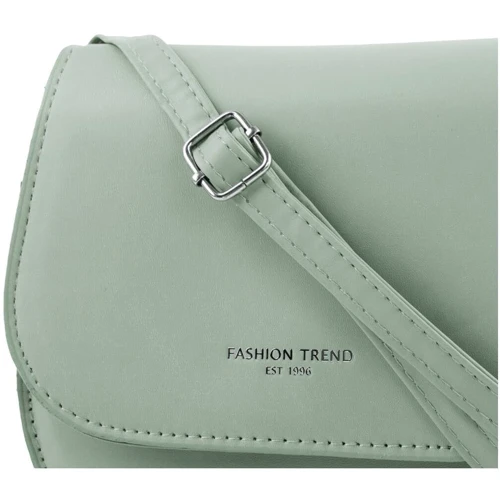 Женская сумка почтальонка Valiria Fashion зеленая (5DETAA6128-green): Материал Искусственная кожа
