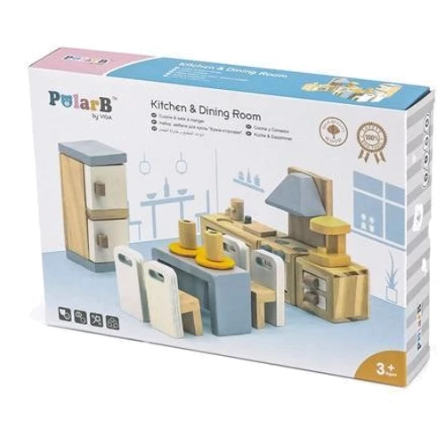 Деревянная мебель для кукол Viga Toys PolarB Кухня и столовая (44038): Производитель Viga Toys
