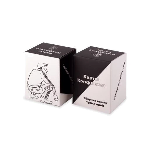 Настольная игра Cards of Conflict Карты конфликта. Сборник ваших тупых идей