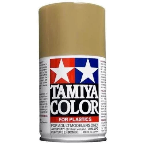Фарба - спрей TAMIYA TS-3 (жовтий чорний) танковий TAM85003