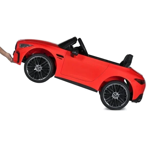 Детский электромобиль Bambi Racer Mercedes SL 63 AMG красный (M 5098EBLR-3): Материал колес EVA