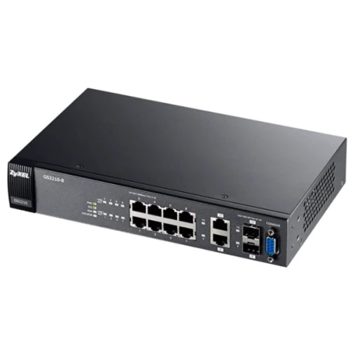 Мережевий комутатор ZyXEL GS2210-8 (GS2210-8-EU0101F)