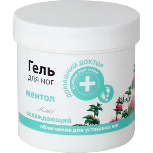 

Домашний Доктор Гель для ног ментол 250 ml